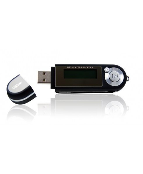 Riptunes MP1202 2GB MP3 Player with Digital Voice Recorder BLACK