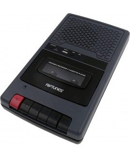 Riptunes Cassette Recorder Player, Analog Cassette to Digital MP3 Converter, USB