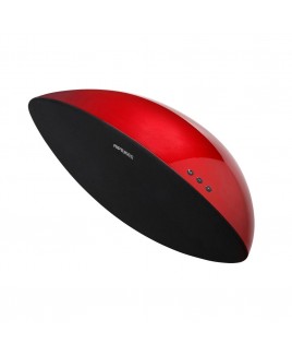 Riptunes Elite Bookshelf Bluetooth 40 Watts 2.1 Channel Speaker System, Red